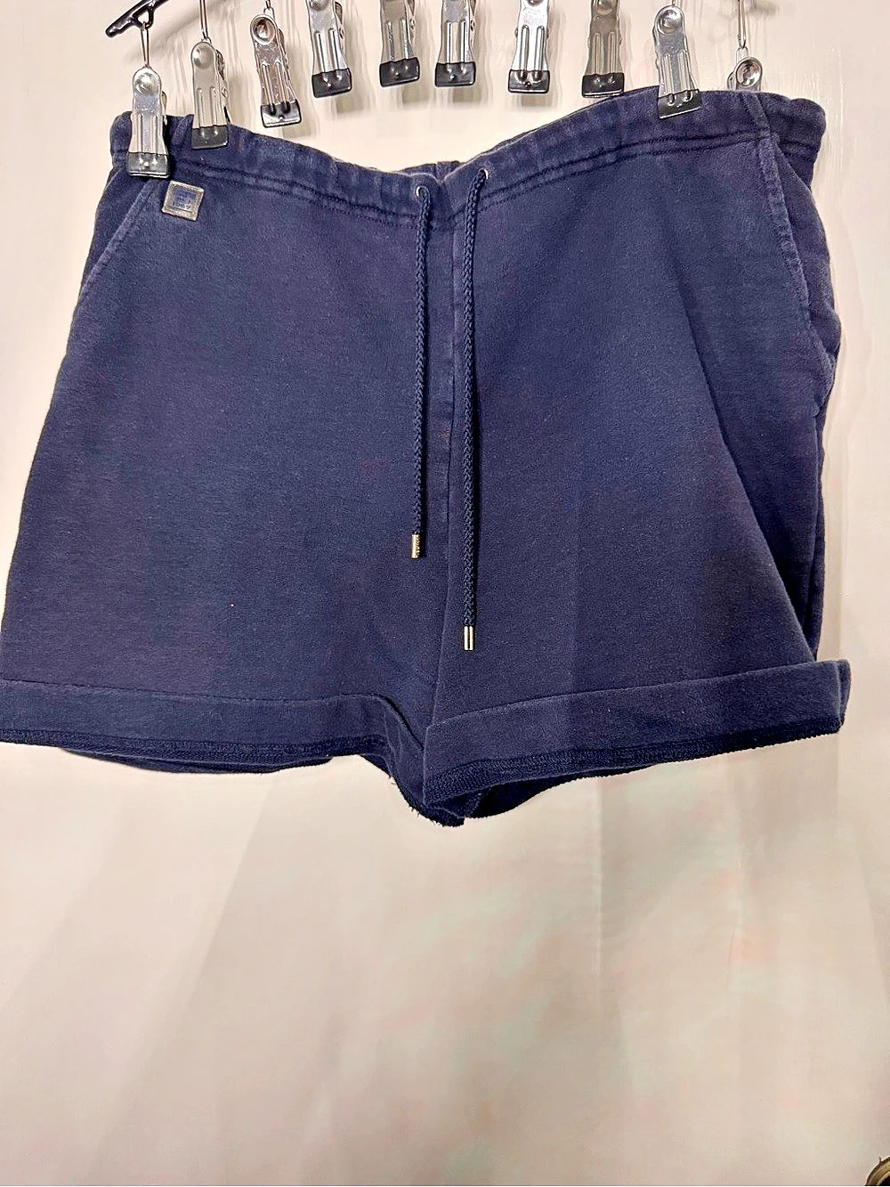 Lauren Jeans Co. Ralph Lauren shorts Cotton Bermuda Shorts in Blue Size Medium